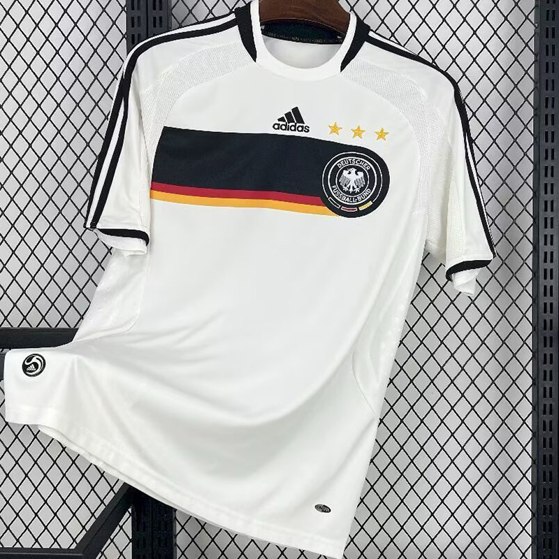 2008 Germany Home Retro Soccer Jersey