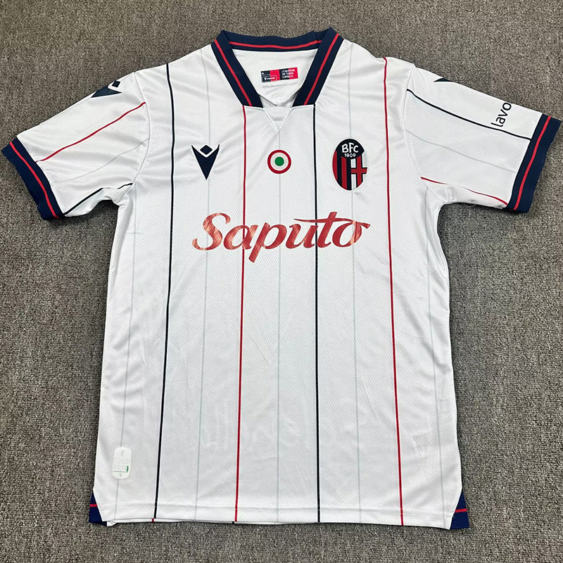 25-26 Bologna Away Fans Soccer Jersey