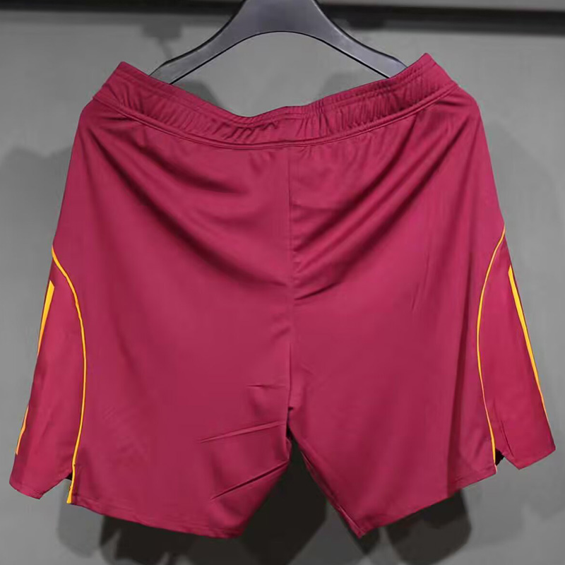 25-26 Roma Home Player Version Shorts Pants (High Quality)(球员短裤)