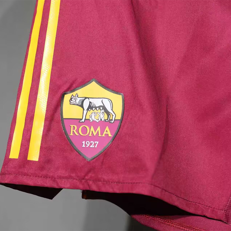 25-26 Roma Home Player Version Shorts Pants (High Quality)(球员短裤)