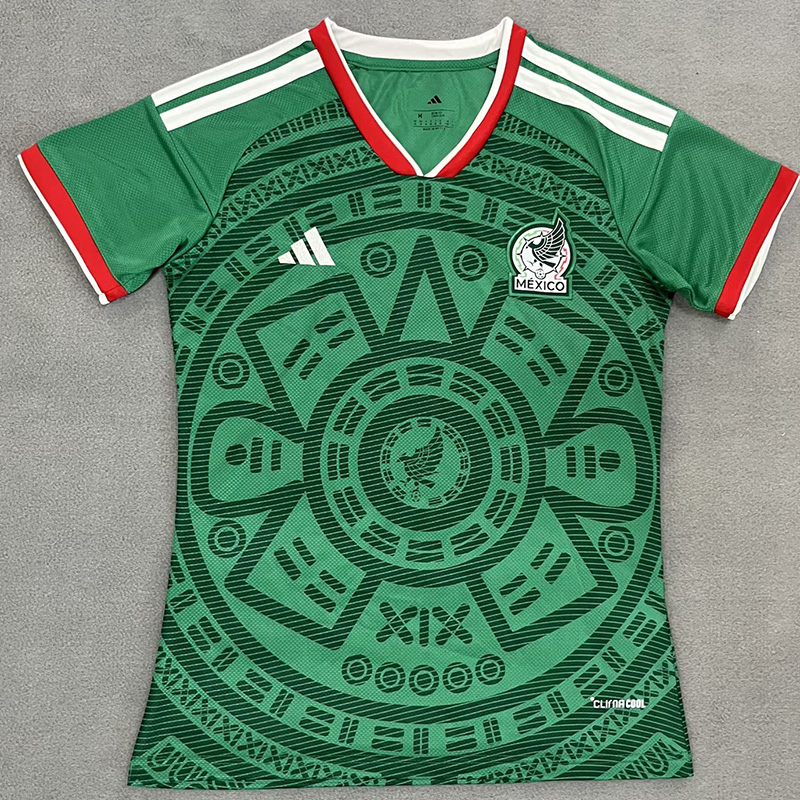 25-26 Mexico Green Women Soccer Jersey (女)