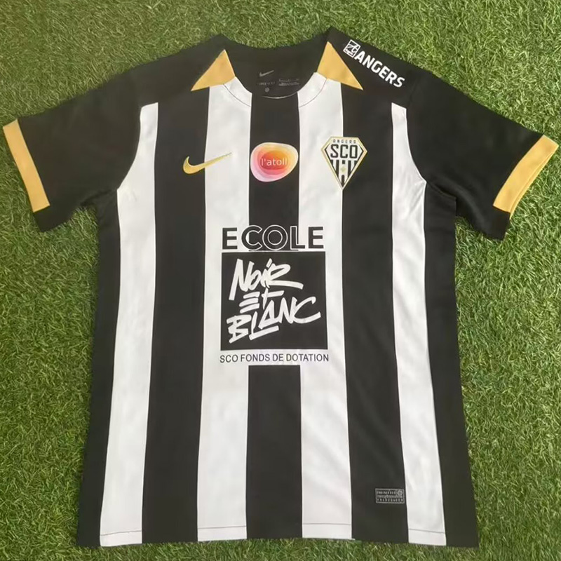 25-26 Angers SCO Home Fans Soccer Jersey