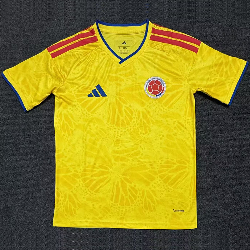 25-26 Colombia Yellow Fans Soccer Jersey