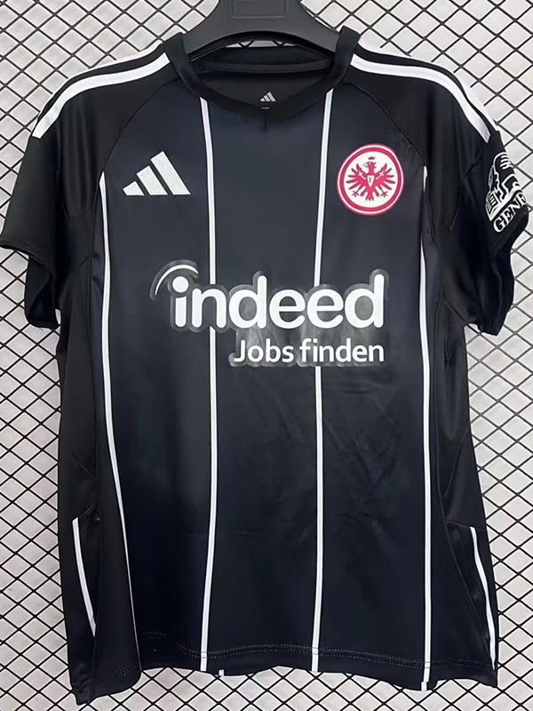 25-26 Frankfurt Black Fans Soccer Jersey