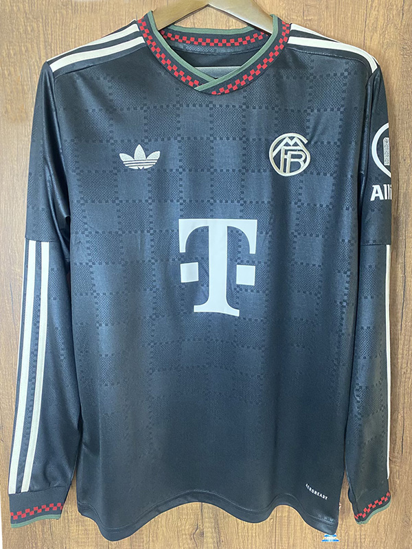 25-26 Bayern Third Long Sleeve Soccer Jersey (长袖)