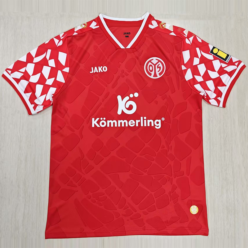 25-26 Mainz 05 Home Fans Soccer Jersey