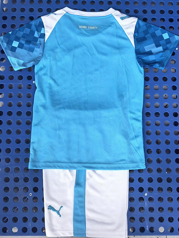 25-26 Derby County Third Kids Soccer Jersey