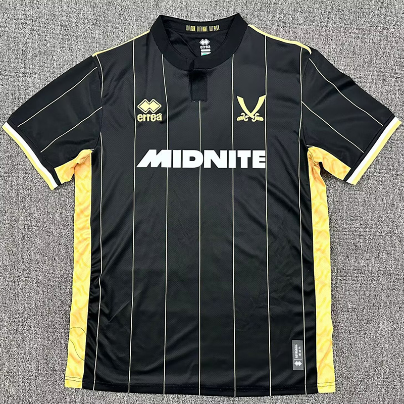 25-26 Sheffield United Black Goalkeeper Soccer Jersey