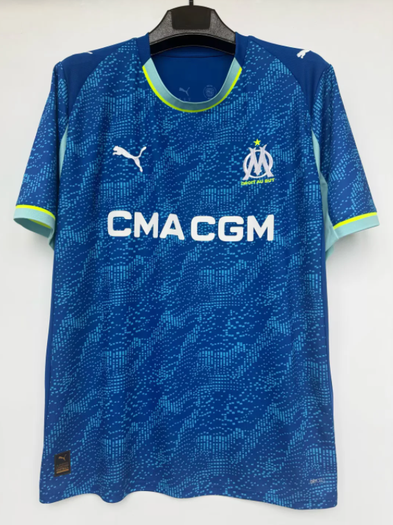 25-26 Marseille Third Fans 1:1 Soccer Jersey