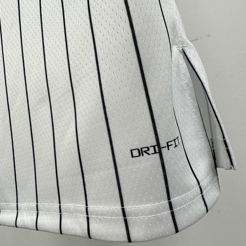 25-26 Magic BANCHERO #5 White Top Quality Hot Pressing NBA Jersey(条纹)