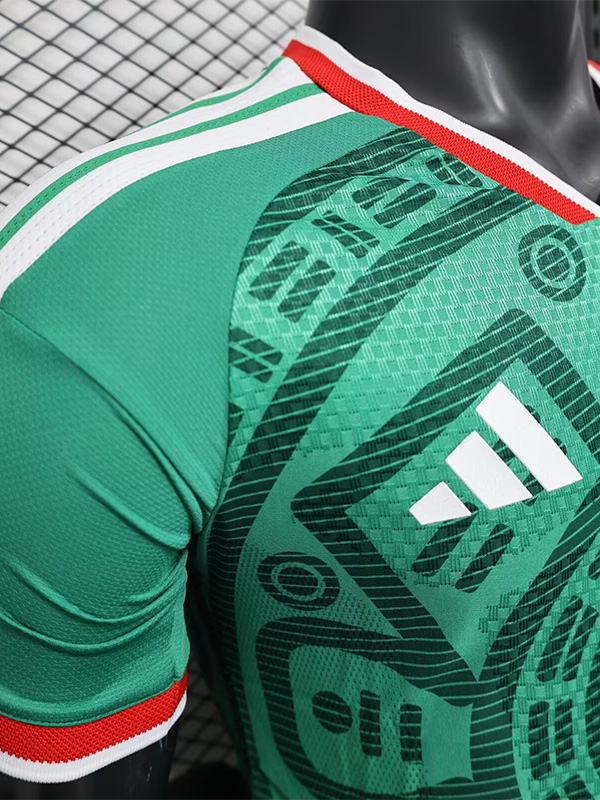 25-26 Mexico Green Player Version Soccer Jersey