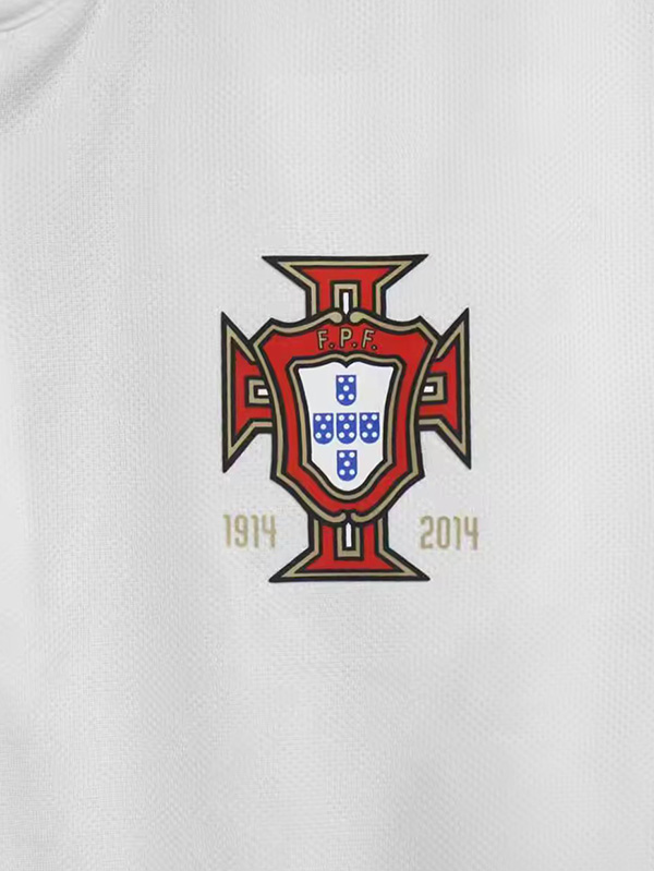 2014 Portugal Away Player Version 球员 Retro Soccer Jersey