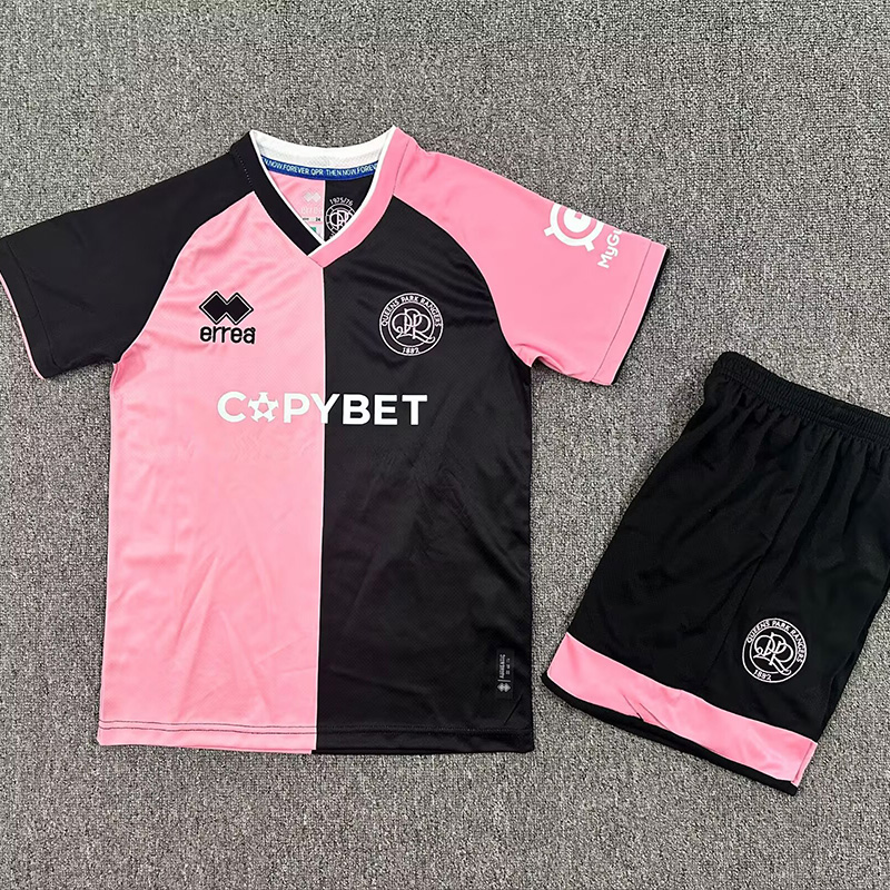 25-26 QPR Third Kids Soccer Jersey (女王公园)