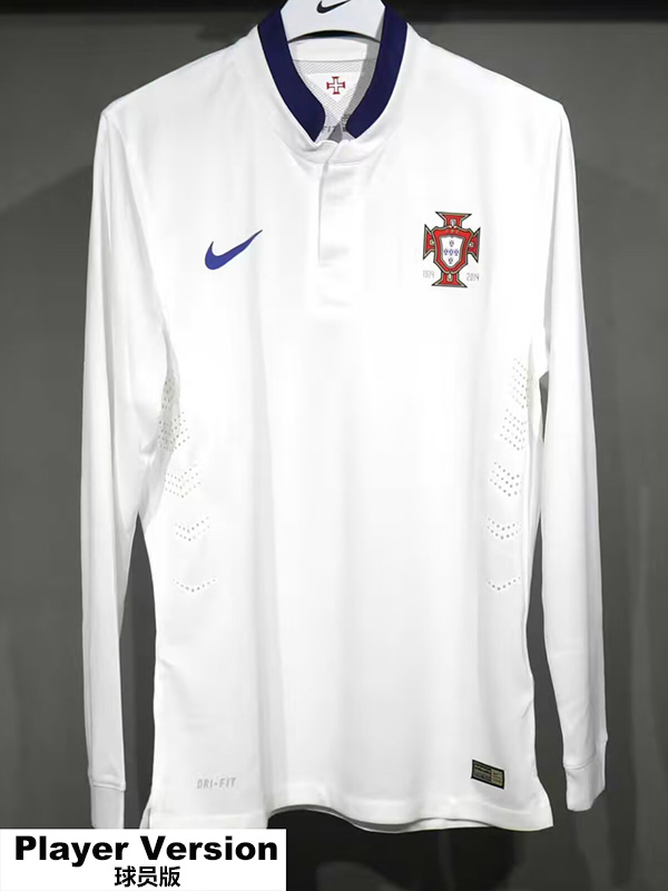 2014 Portugal Away Player Version 长袖球员 Long Sleeve Retro