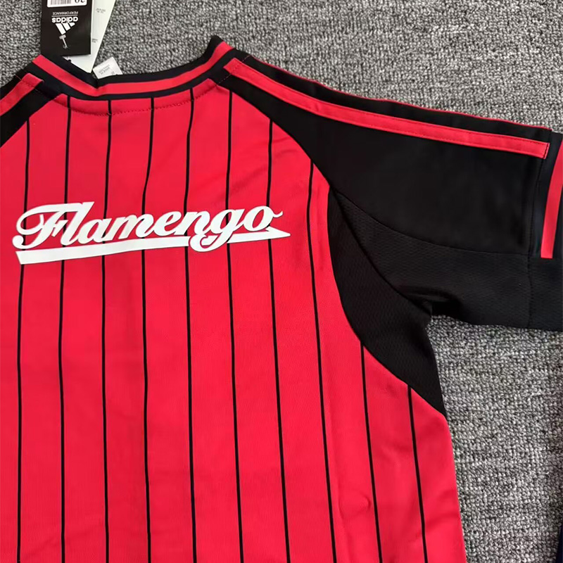 25-26 Flamengo Red Casual Edition Kids Baseball Jersey