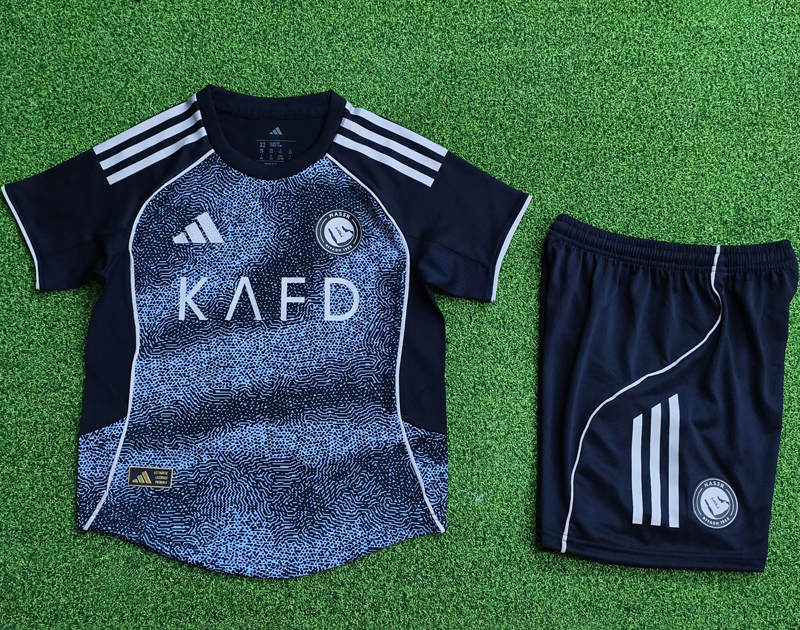 25-26 AL-Nassr Away Kids Player Version Soccer Jersey (球员童装)