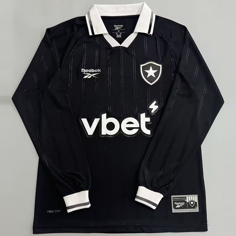 25-26 Botafogo Away Long Sleeve Soccer Jersey (长袖)