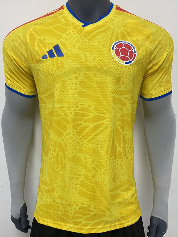 25-26 Colombia Home Player Version Soccer Jersey