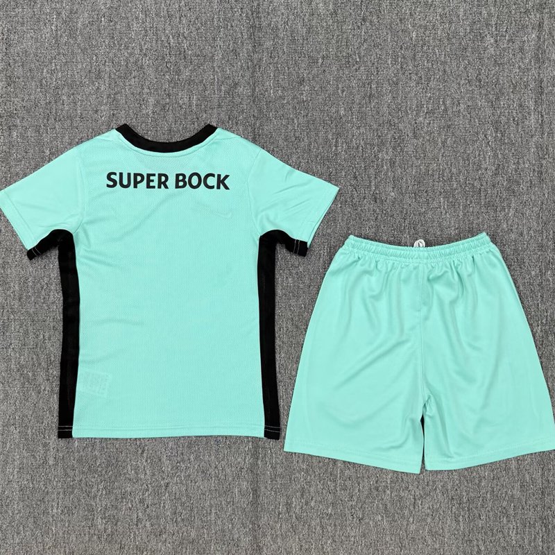 25-26 Sporting Lisbon Third Kids Soccer Jersey