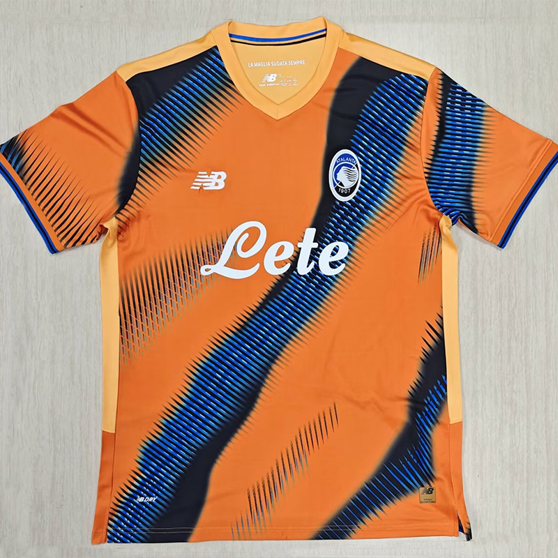 25-26 Atalanta Third Fans Soccer Jersey (前广告)