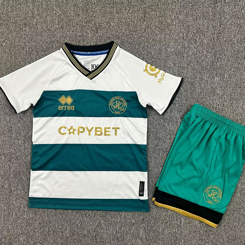 25-26 QPR Away Kids Soccer Jersey (女王公园)