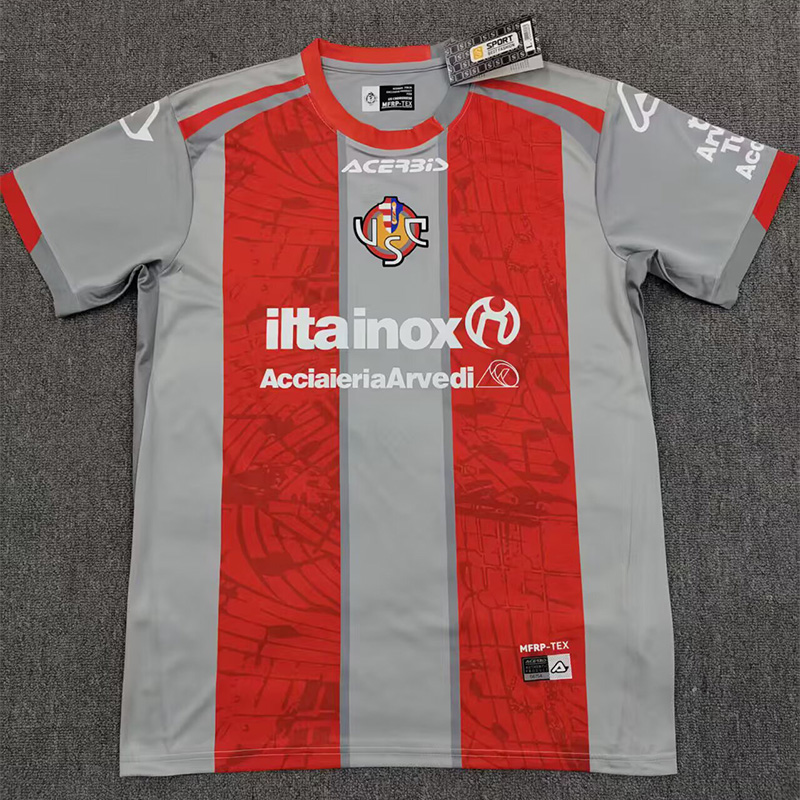 25-26 Cremonese Home Fans Soccer Jersey