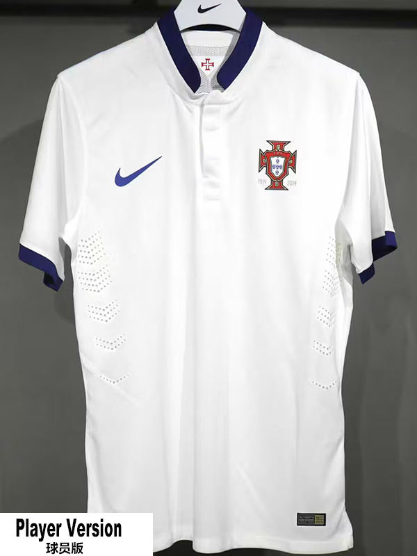 2014 Portugal Away Player Version 球员 Retro Soccer Jersey