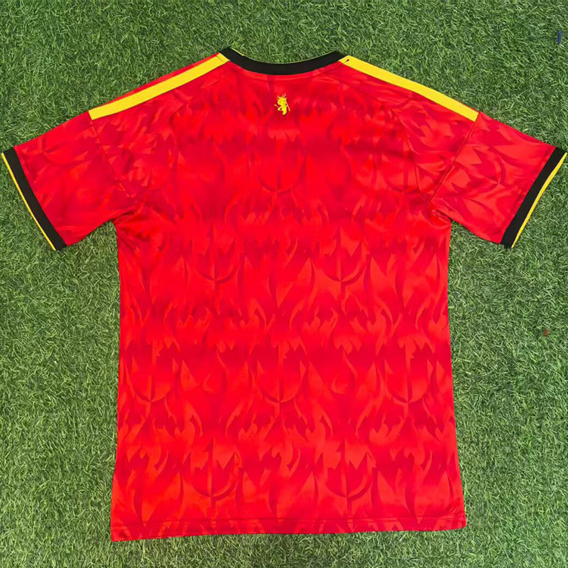 25-26 Belgium Home Fans Soccer Jersey
