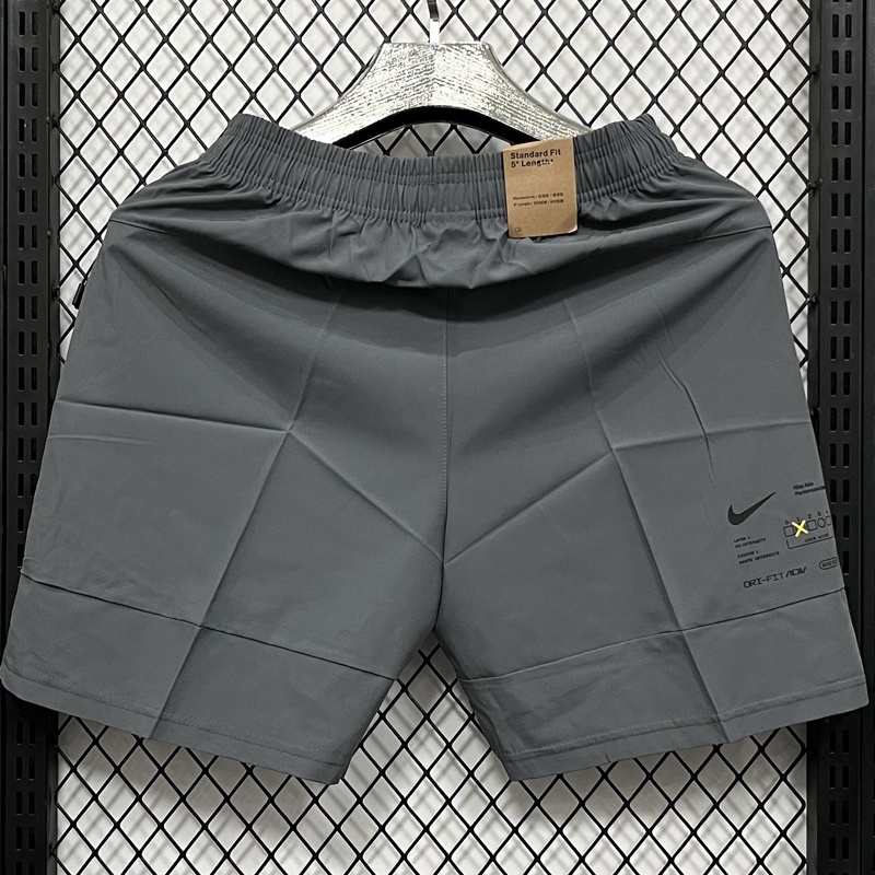 D985 NK Grey Casual Short Pants