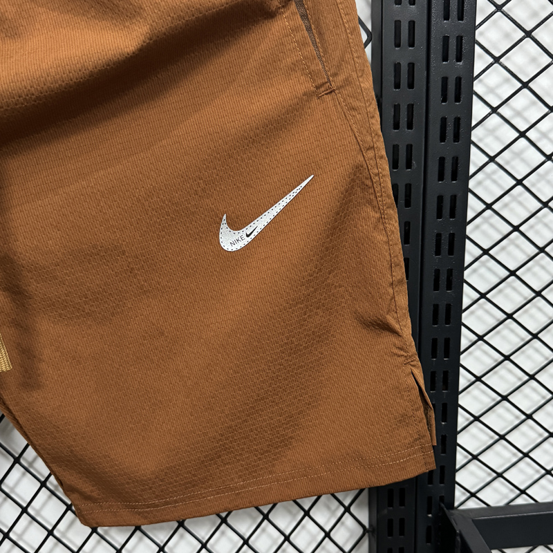 D3302 NK Brown Casual Short Pants