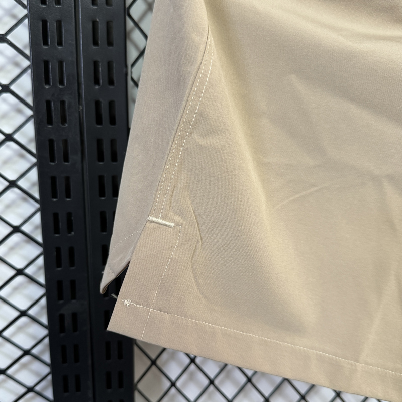 D703 NK Khaki Casual Short Pants