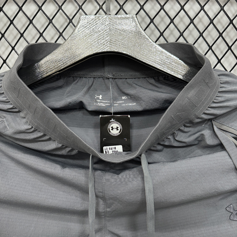 D3301 UA Grey Casual Short Pants