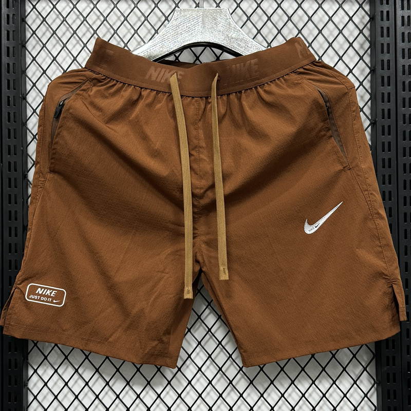 D3302 NK Brown Casual Short Pants
