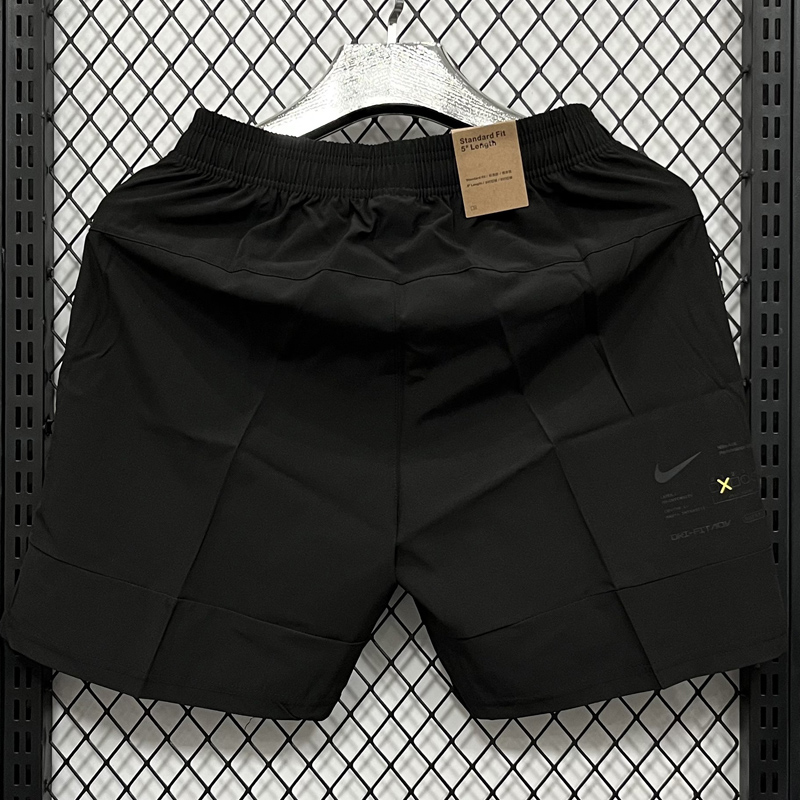 D985 NK Black Casual Short Pants