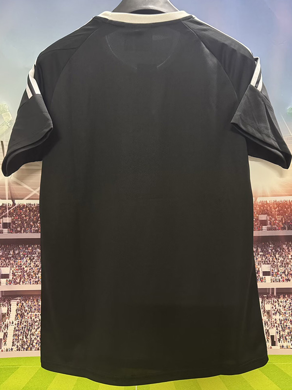 2025 AD Black Casual T-Shirt (三叶AD)