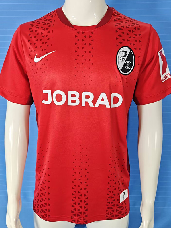 25-26 Freiburg UEL Red Fans Soccer Jersey