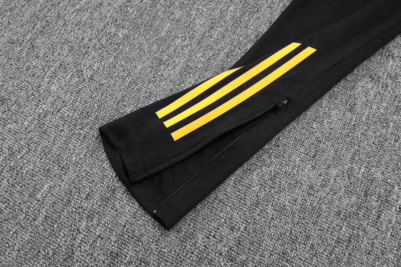 25-26 Roma Black Training Long Pants (Have Pocket)