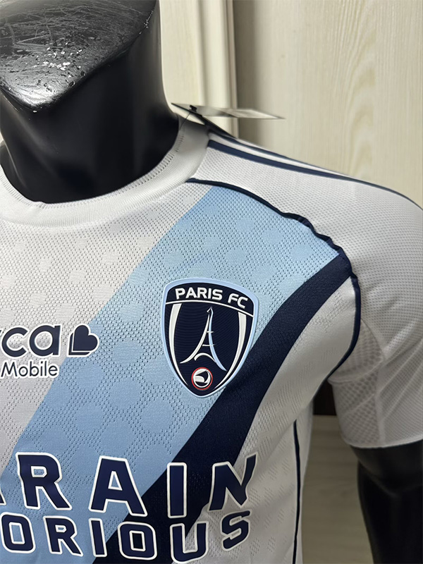 25-26 Paris FC Away Player Version Soccer Jersey