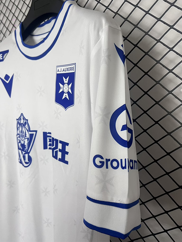 25-26 Auxerre Home Fans Soccer Jersey