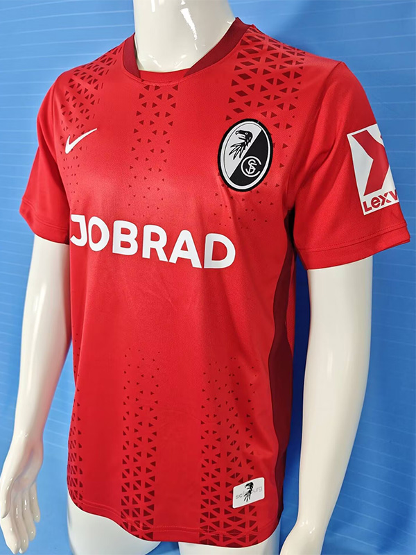 25-26 Freiburg UEL Red Fans Soccer Jersey