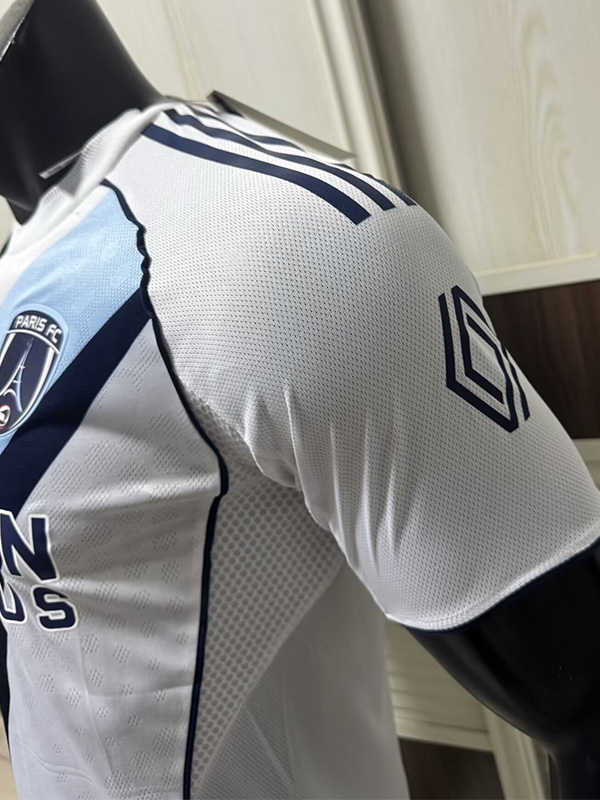 25-26 Paris FC Away Player Version Soccer Jersey