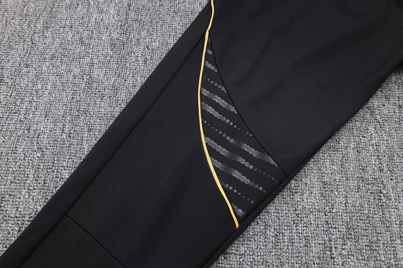 25-26 Lyon Black Training Long Pants (Have Pocket)