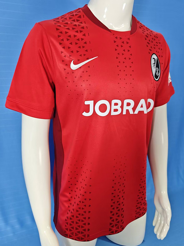 25-26 Freiburg UEL Red Fans Soccer Jersey