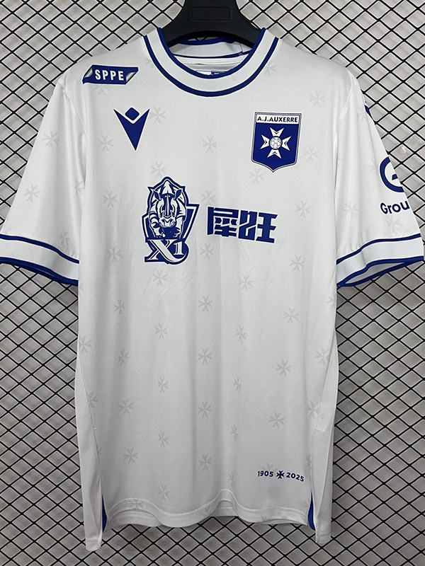 25-26 Auxerre Home Fans Soccer Jersey