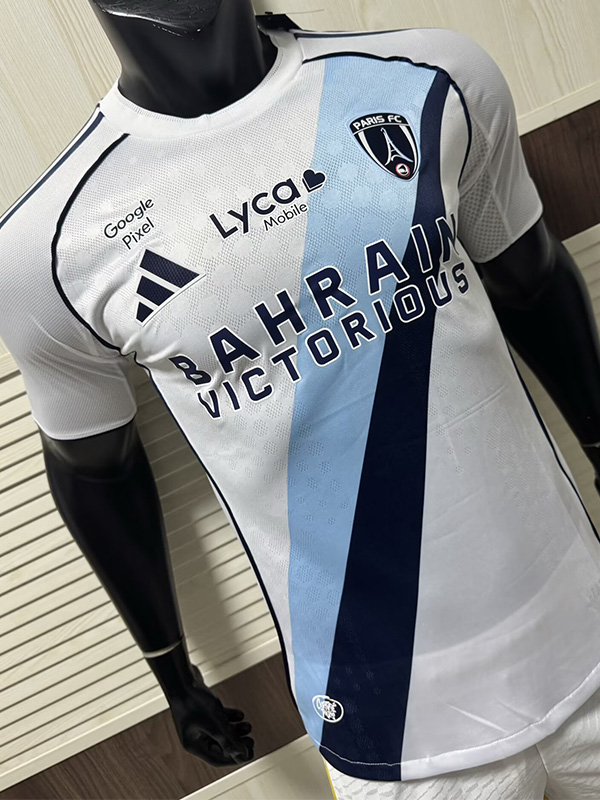 25-26 Paris FC Away Player Version Soccer Jersey