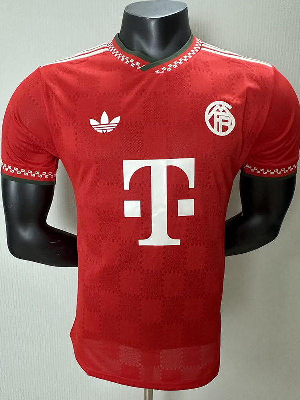 25-26 Bayern Red Special Edition Player Version Training shirts