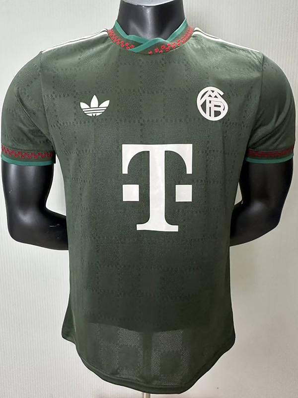 25-26 Bayern Grey Green Special Edition Player Version Training shirts