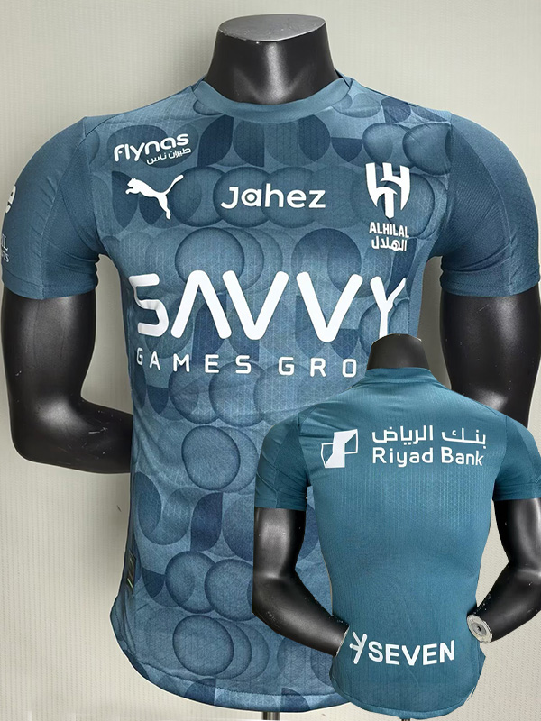 25-26 Al-Hilal Third Player Version Soccer Jersey