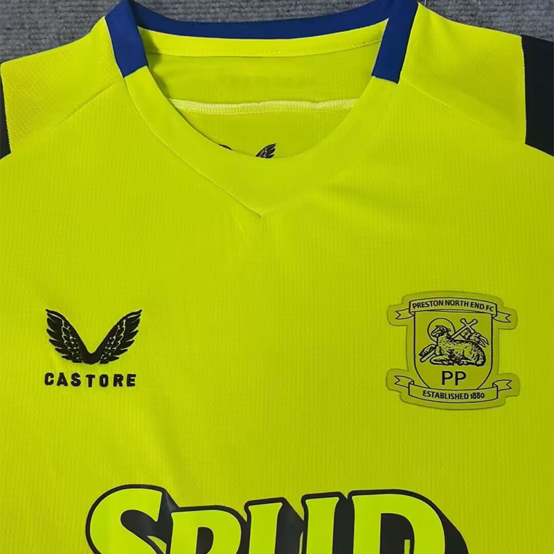 25-26 Preston North End Third Fans Soccer Jersey