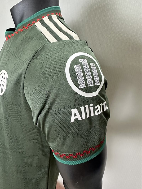 25-26 Bayern Grey Green Special Edition Player Version Training shirts